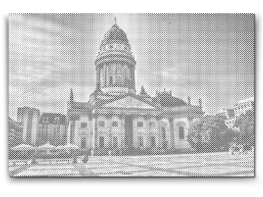 Mal-med-prikker -  Gendarmenmarkt-pladsen, Berlin – Tyskland