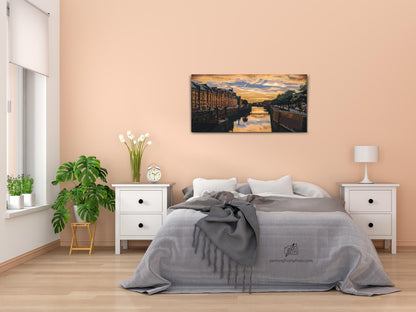 Paint by Numbers - Speicherstadt, Hamborg – Tyskland