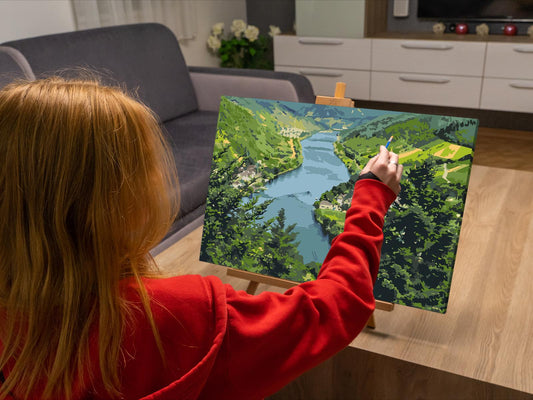 Paint by Numbers - Moseldalen – Tyskland