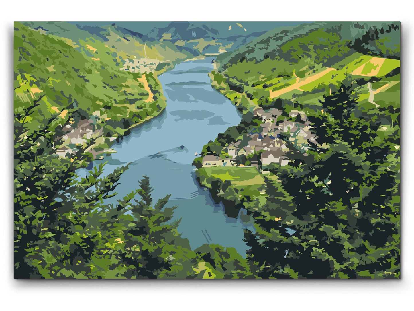 Paint by Numbers - Moseldalen – Tyskland