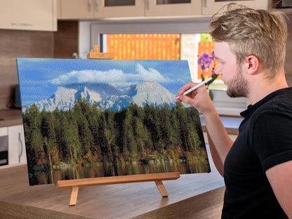 Diamond Painting - Udsigt i Berchtesgaden – Tyskland