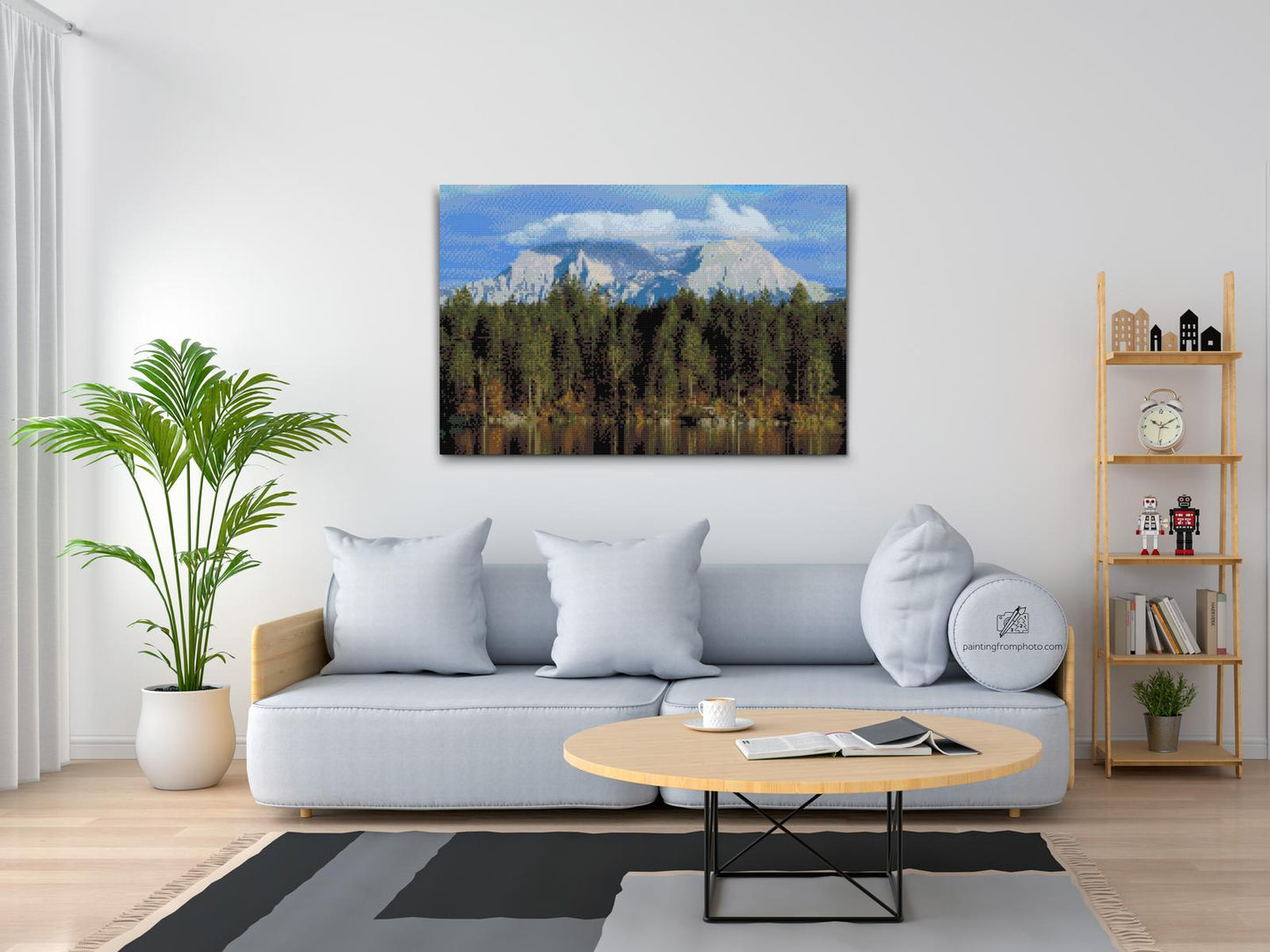 Diamond Painting - Udsigt i Berchtesgaden – Tyskland