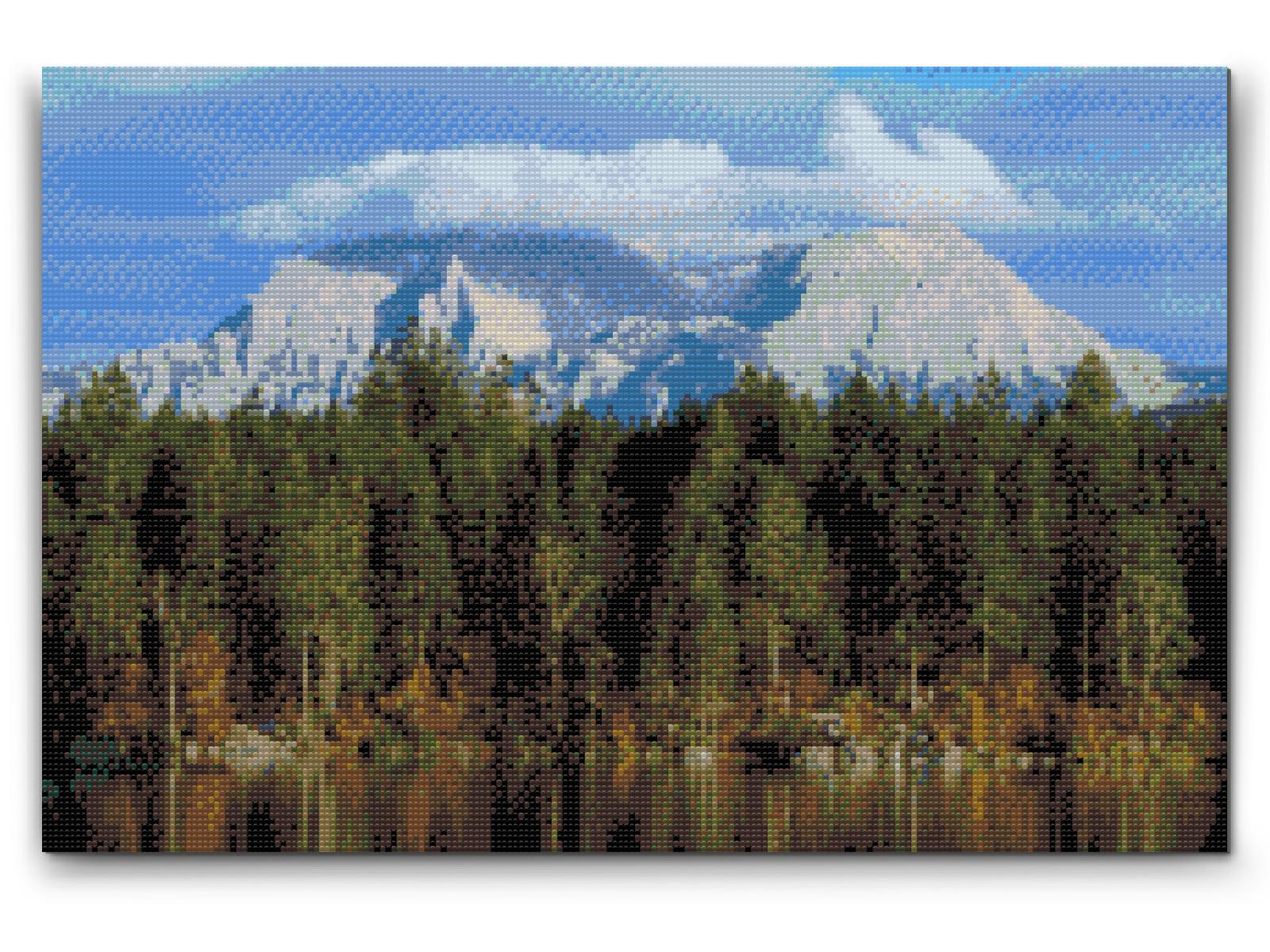 Diamond Painting - Udsigt i Berchtesgaden – Tyskland