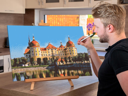 Diamond Painting - Moritzburg Slot – Tyskland