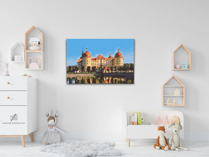 Diamond Painting - Moritzburg Slot – Tyskland