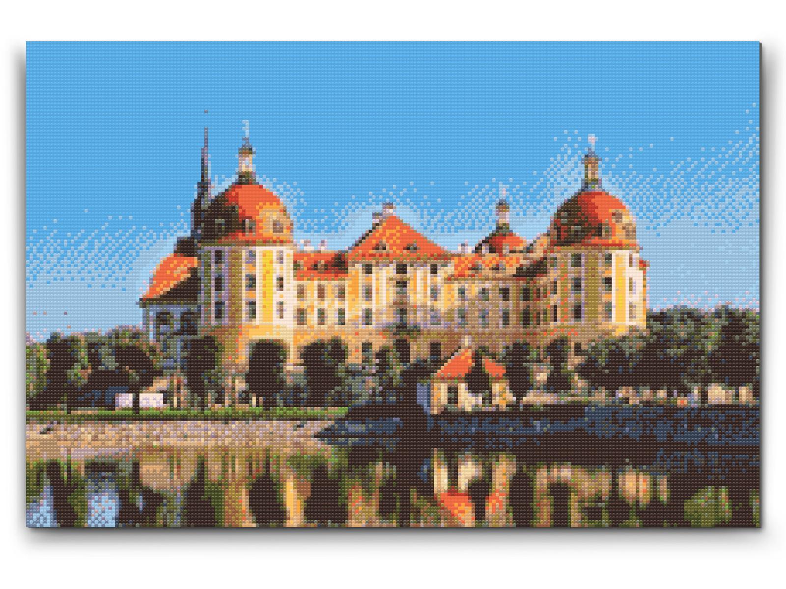 Diamond Painting - Moritzburg Slot – Tyskland
