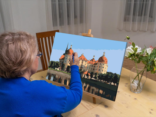 Paint by Numbers - Moritzburg Slot – Tyskland