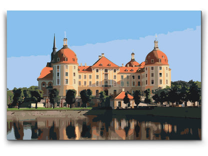 Paint by Numbers - Moritzburg Slot – Tyskland