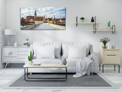 Diamond Painting - Udsigt over Regensburg – Tyskland