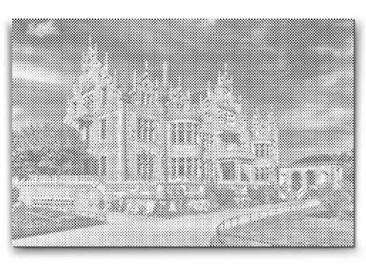 Mal-med-prikker -  Altenstein Slot – Tyskland