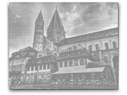 Mal-med-prikker -  Katedralen, Mainz – Tyskland