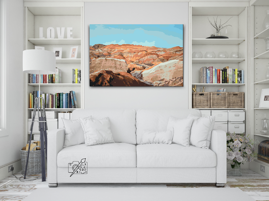 Paint by Numbers - Danxia, Kina