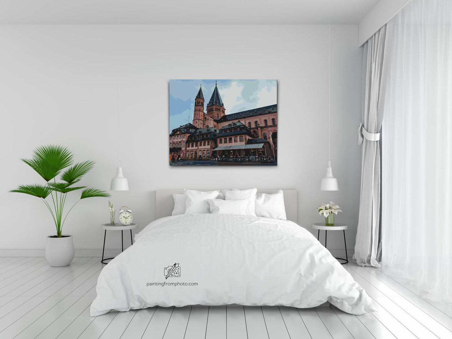 Paint by Numbers - Katedralen, Mainz – Tyskland