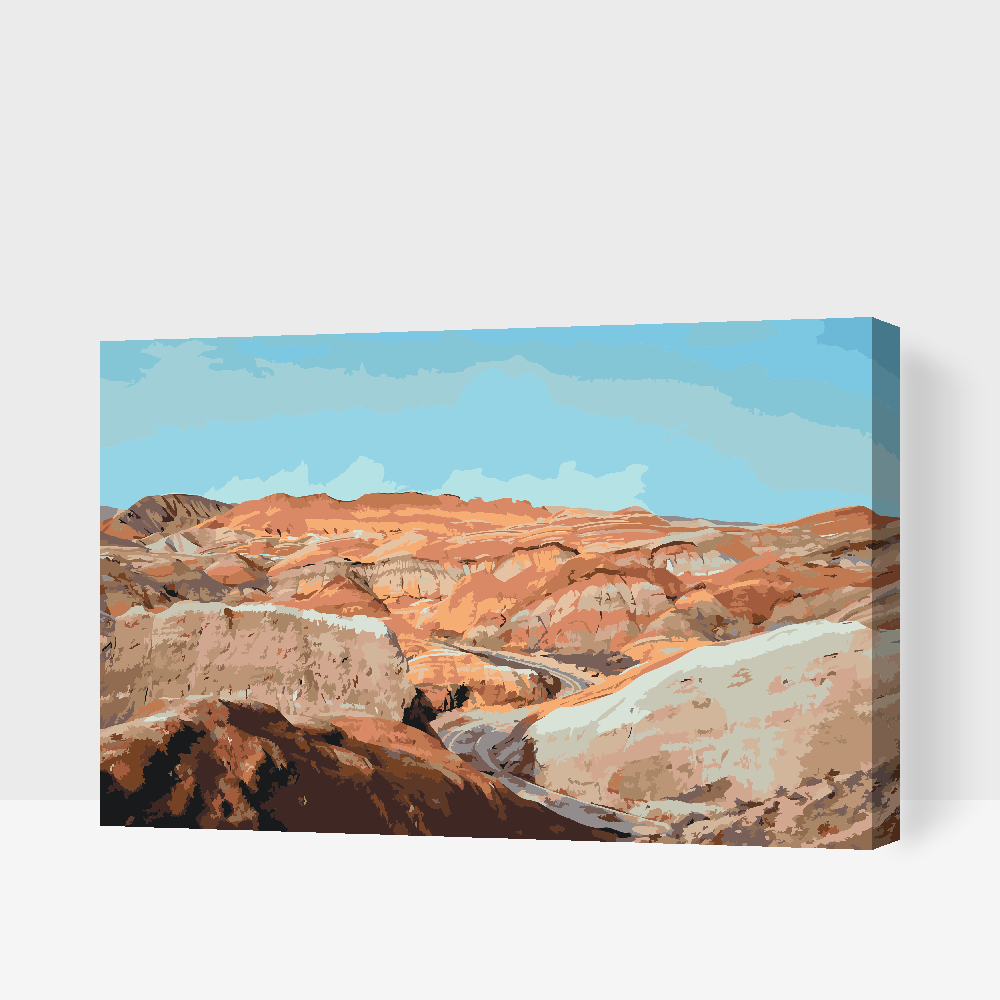 Paint by Numbers - Danxia, Kina