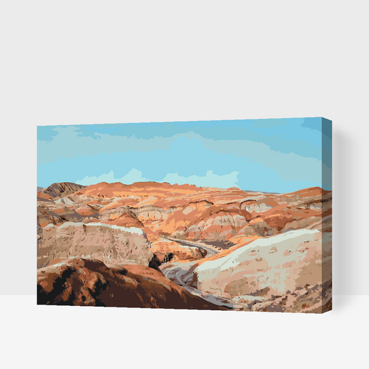 Paint by Numbers - Danxia, Kina