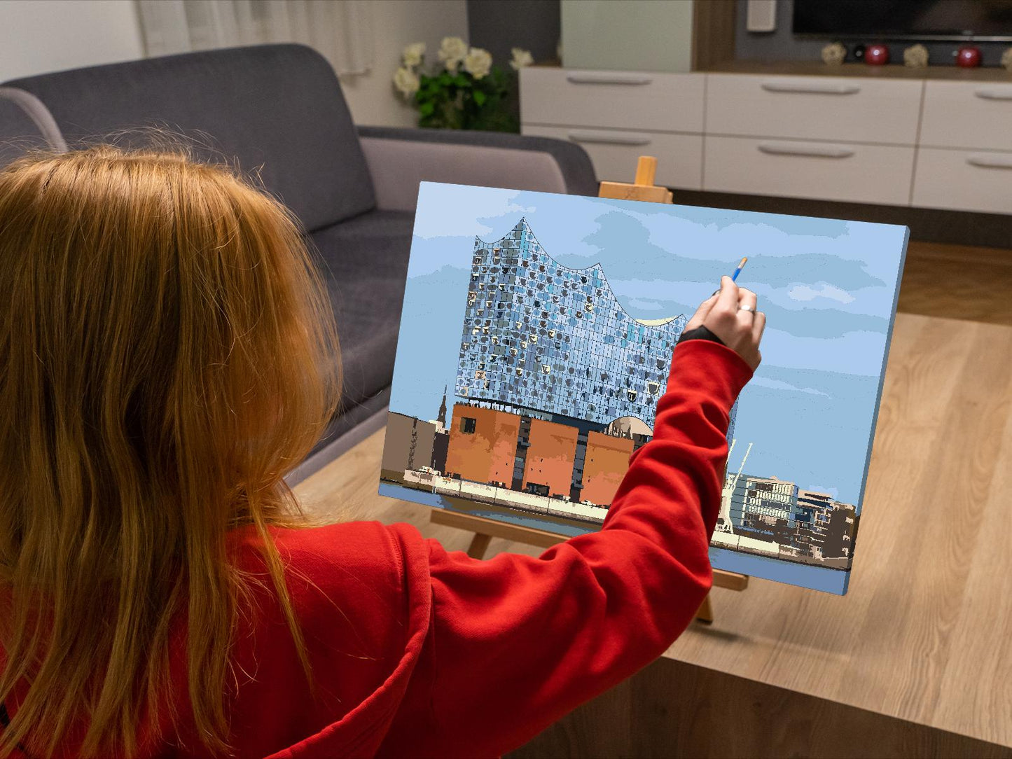 Paint by Numbers - Elbphilharmonie, Hamborg – Tyskland