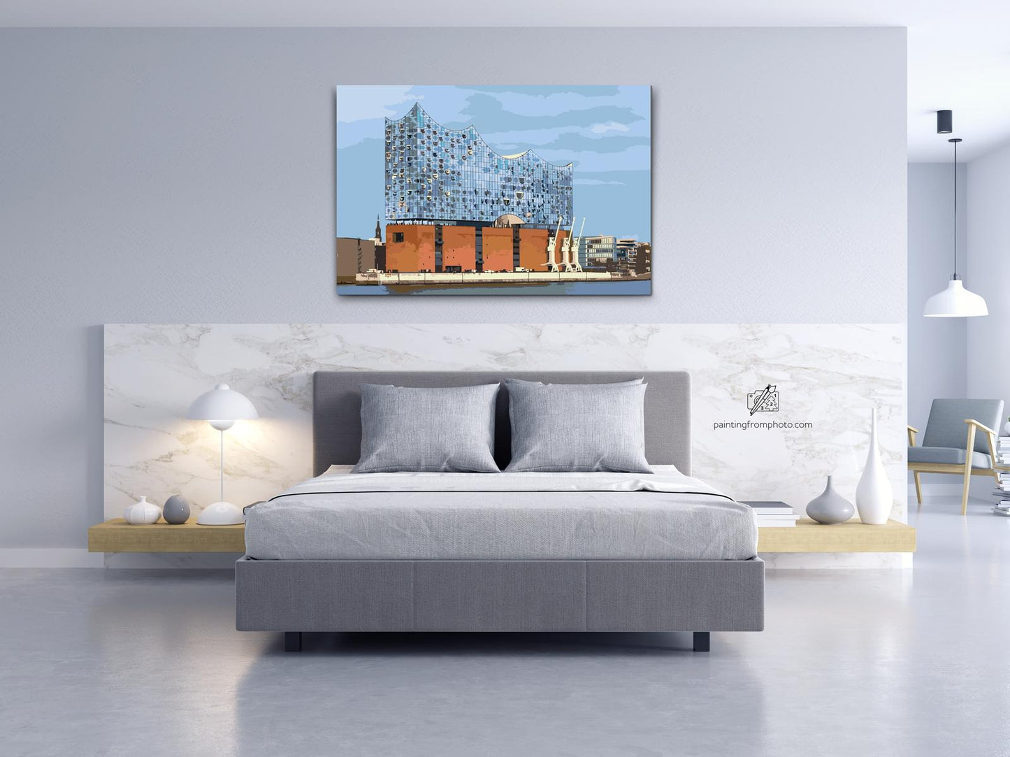 Paint by Numbers - Elbphilharmonie, Hamborg – Tyskland