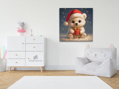 Diamond Painting - Juleisbjørn