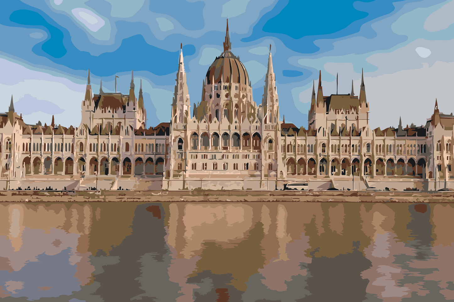 Paint by Numbers - Budapest