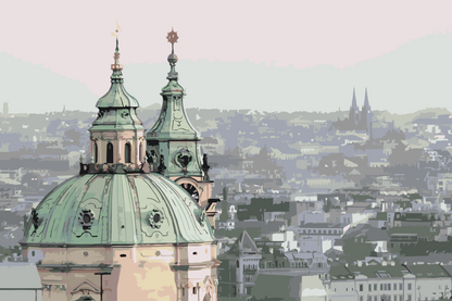 Paint by Numbers - Prague View