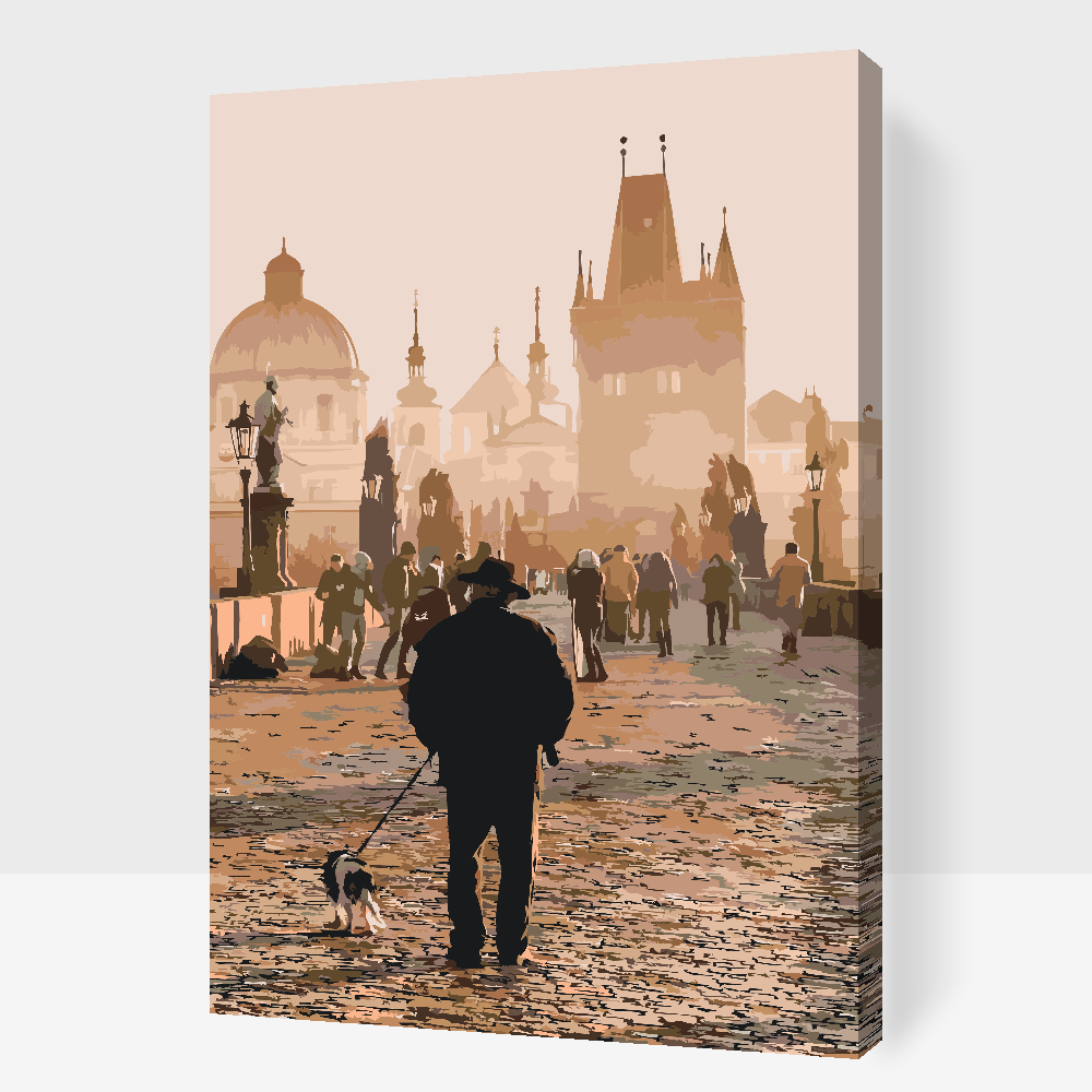 Paint by Numbers - Prag - Karlsbroen