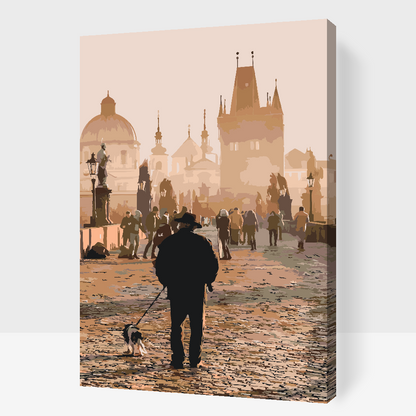 Paint by Numbers - Prag - Karlsbroen