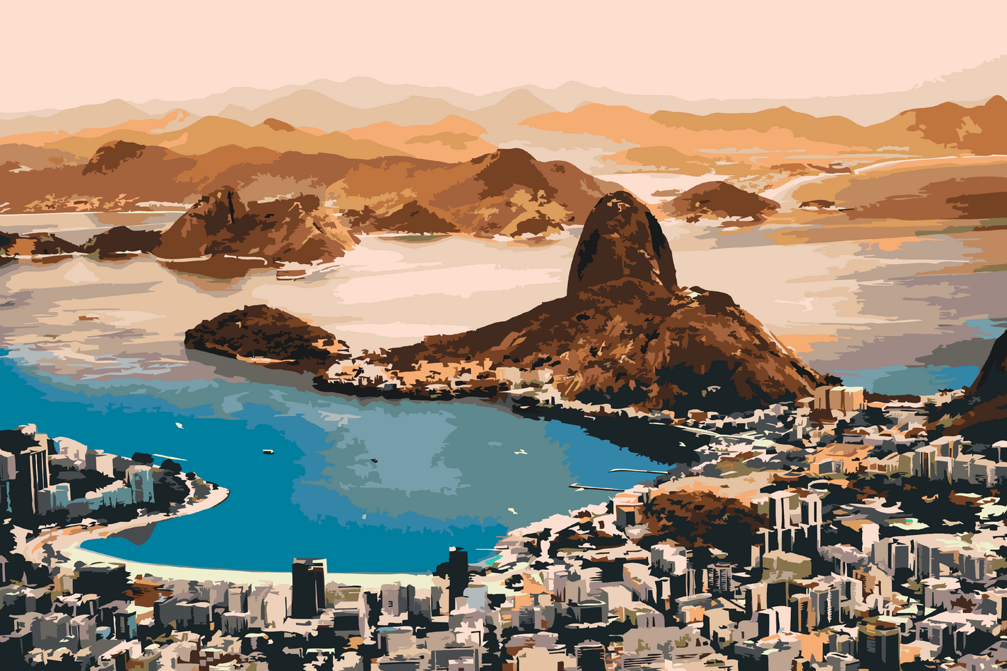 Paint by Numbers - Rio De Janeiro