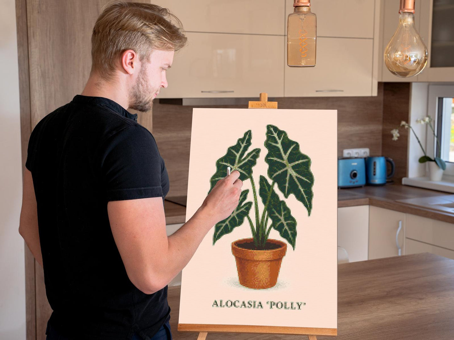 Diamond Painting - Alocasia Polly