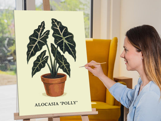 Paint by Numbers - Alocasia Polly