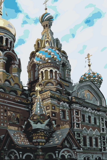 Paint by Numbers - Sankt Petersborg