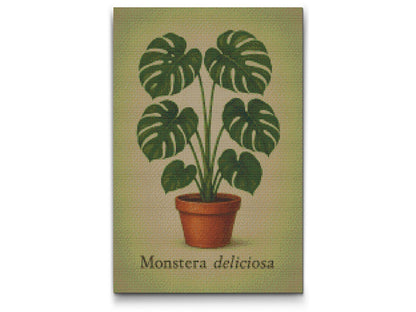 Diamond Painting - Monstera deliciosa