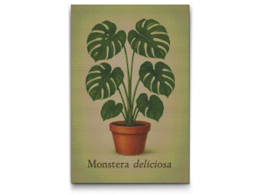 Diamond Painting - Monstera deliciosa