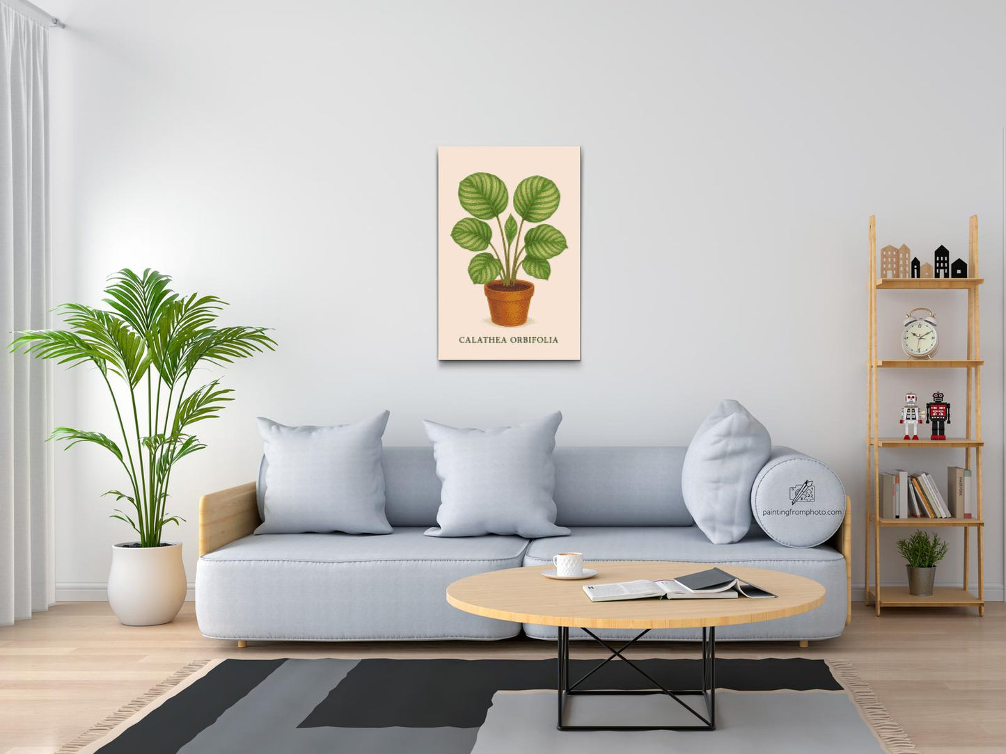 Diamond Painting - Calathea orbifolia