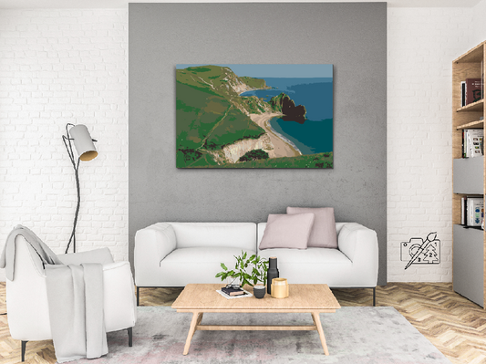 Paint by Numbers - Dorsetkysten