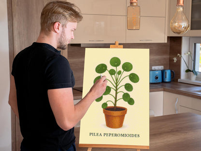 Diamond Painting - Kinesisk pengefabrik