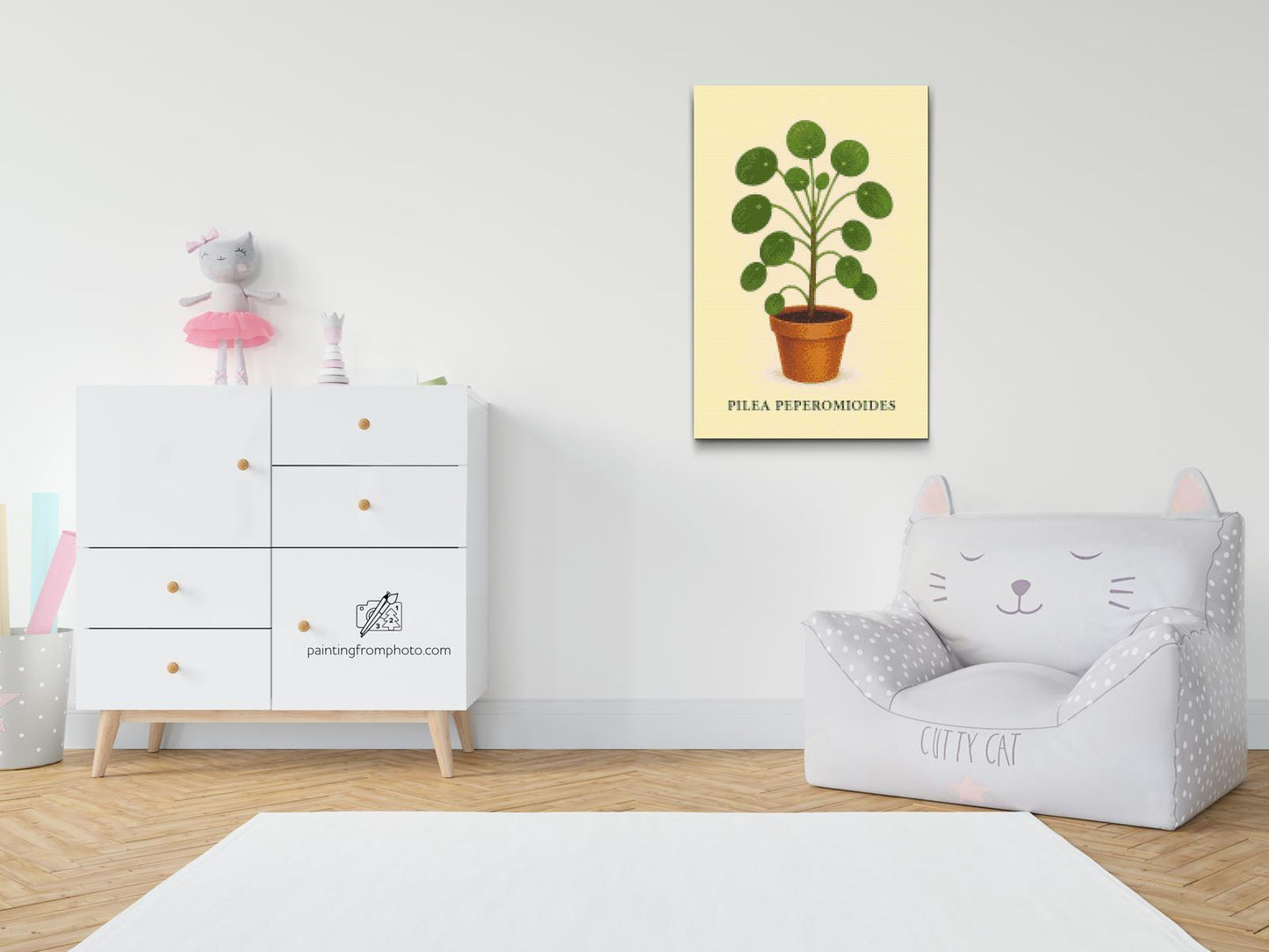 Diamond Painting - Kinesisk pengefabrik