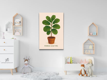 Diamond Painting - Fiddle Leaf Fig
