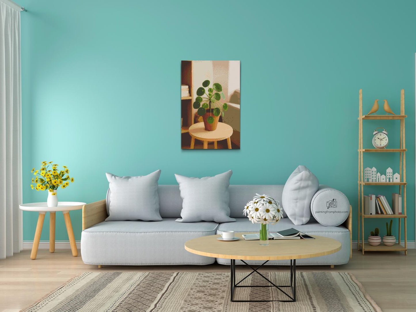 Diamond Painting - Pilea peperomioides