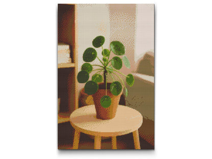 Diamond Painting - Pilea peperomioides