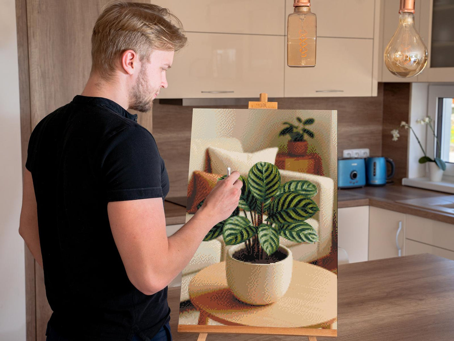 Diamond Painting - Calathea