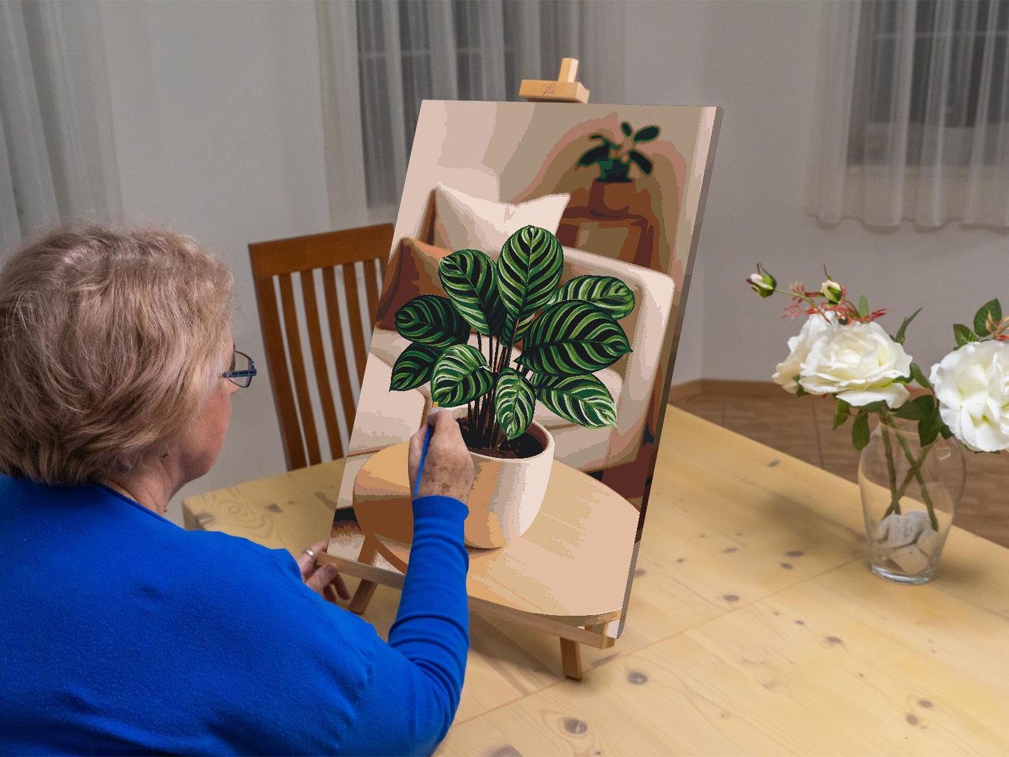 Paint by Numbers - Calathea