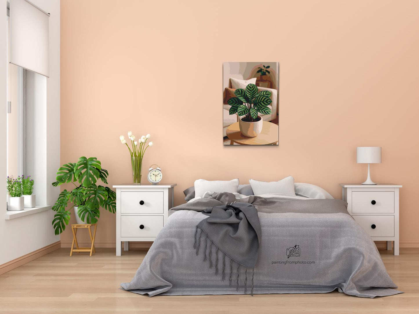 Paint by Numbers - Calathea