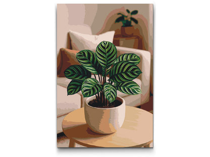 Paint by Numbers - Calathea