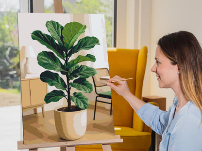 Paint by Numbers - Fiddle Leaf Fig