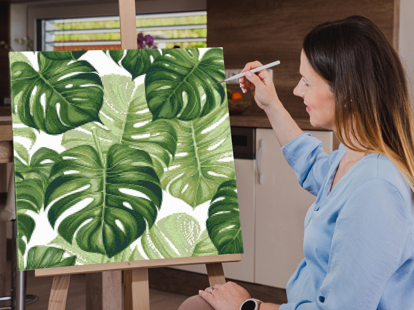 Diamond Painting - Monstera