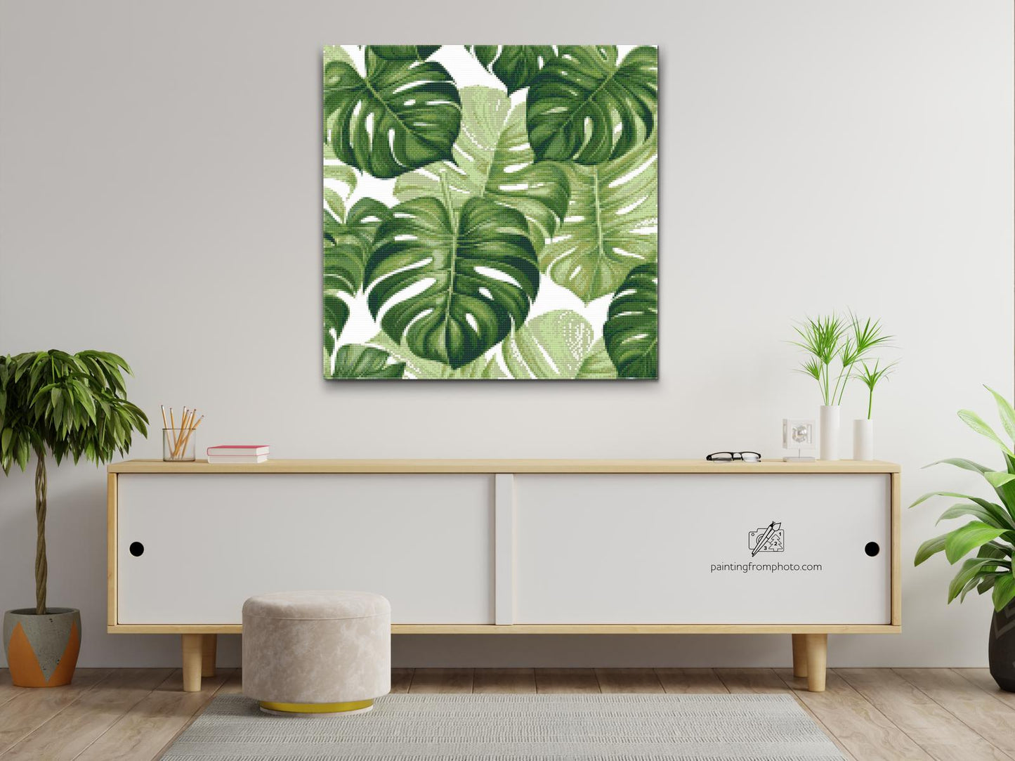 Diamond Painting - Monstera