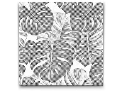 Mal-med-prikker -  Monstera