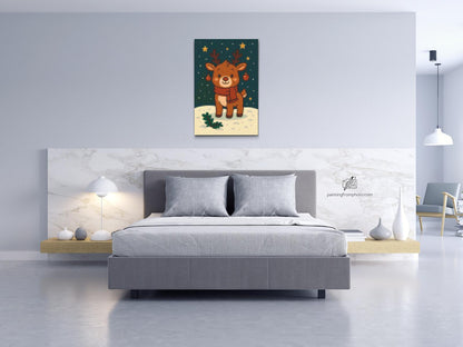 Diamond Painting - Julerensdyr
