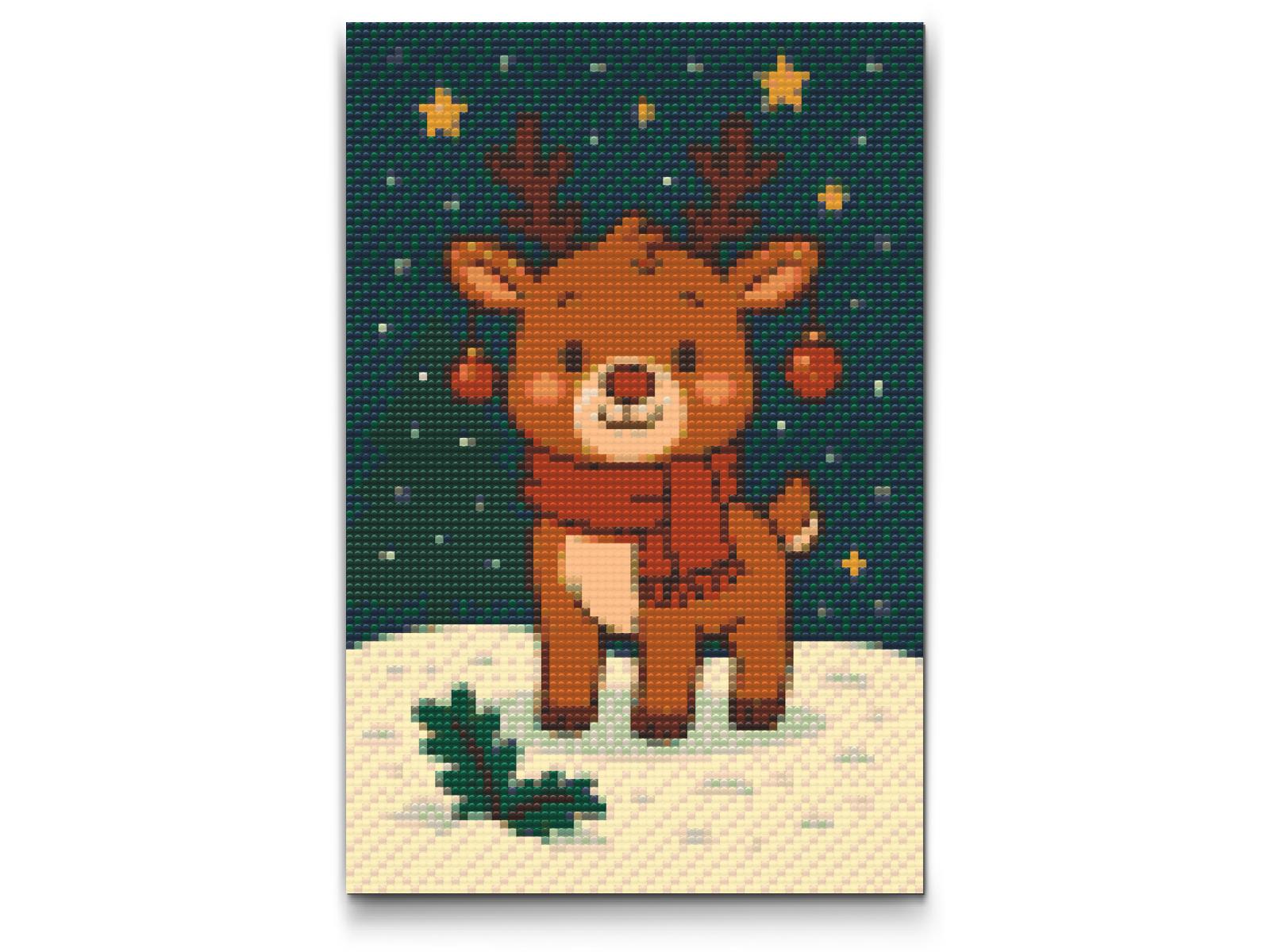 Diamond Painting - Julerensdyr