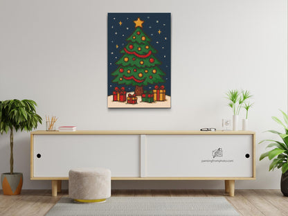 Diamond Painting - Juletræ